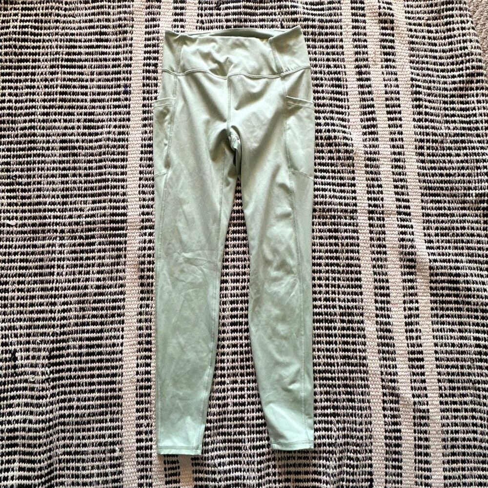 All in motion size small pistachio green active wear pants compression